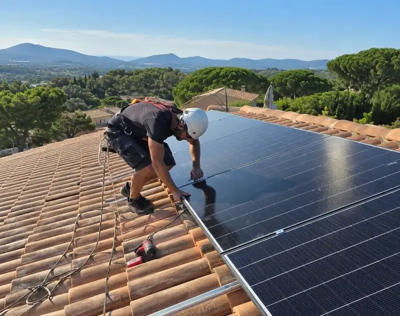Installateur panneaux solaires Vindry-sur-Turdine — pose photovoltaïque sur toiture