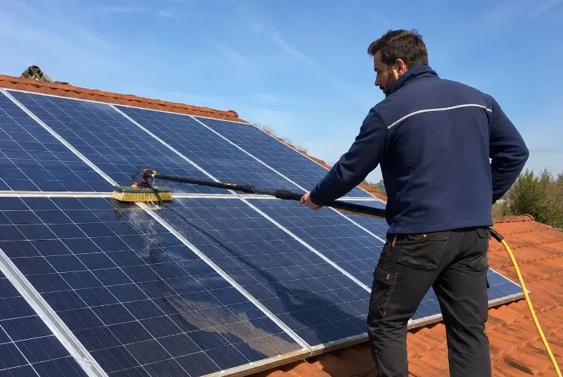 Nettoyage et entretien de panneaux solaires à Vindry-sur-Turdine